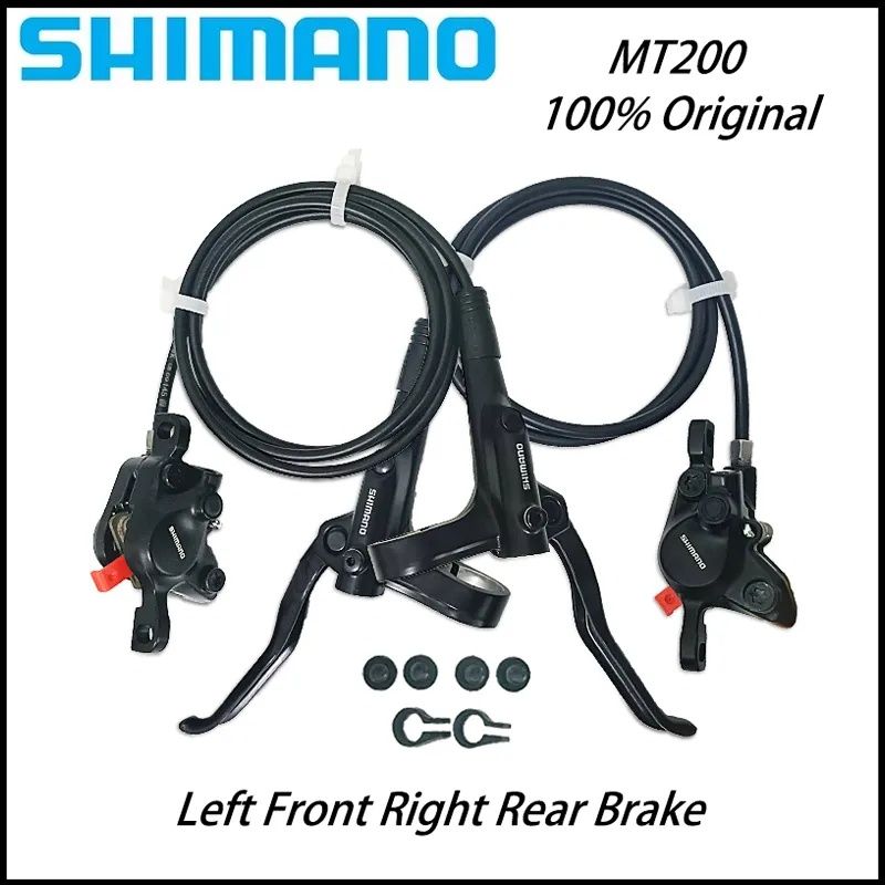 Shimano mt200, гідравлічні гальма