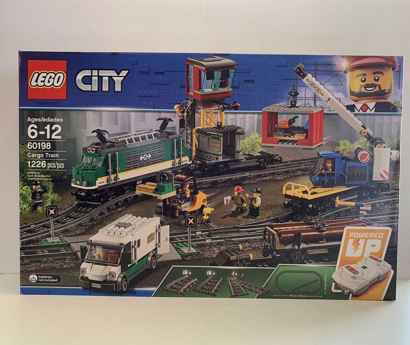 LEGO CITY 60198 - Pociąg Towarowy - NOWY i ORYGINALNY zestaw !!!