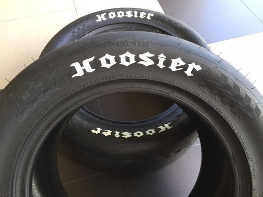 Pneus Hoosier drag racing slicks frente/ trás