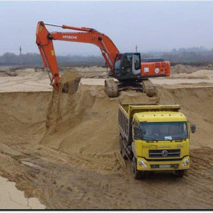 Пісок, щебінь, відсів.