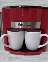 Кавоварка крапильна Domotec MS-0708 500Wat 2 чашки кофеварка