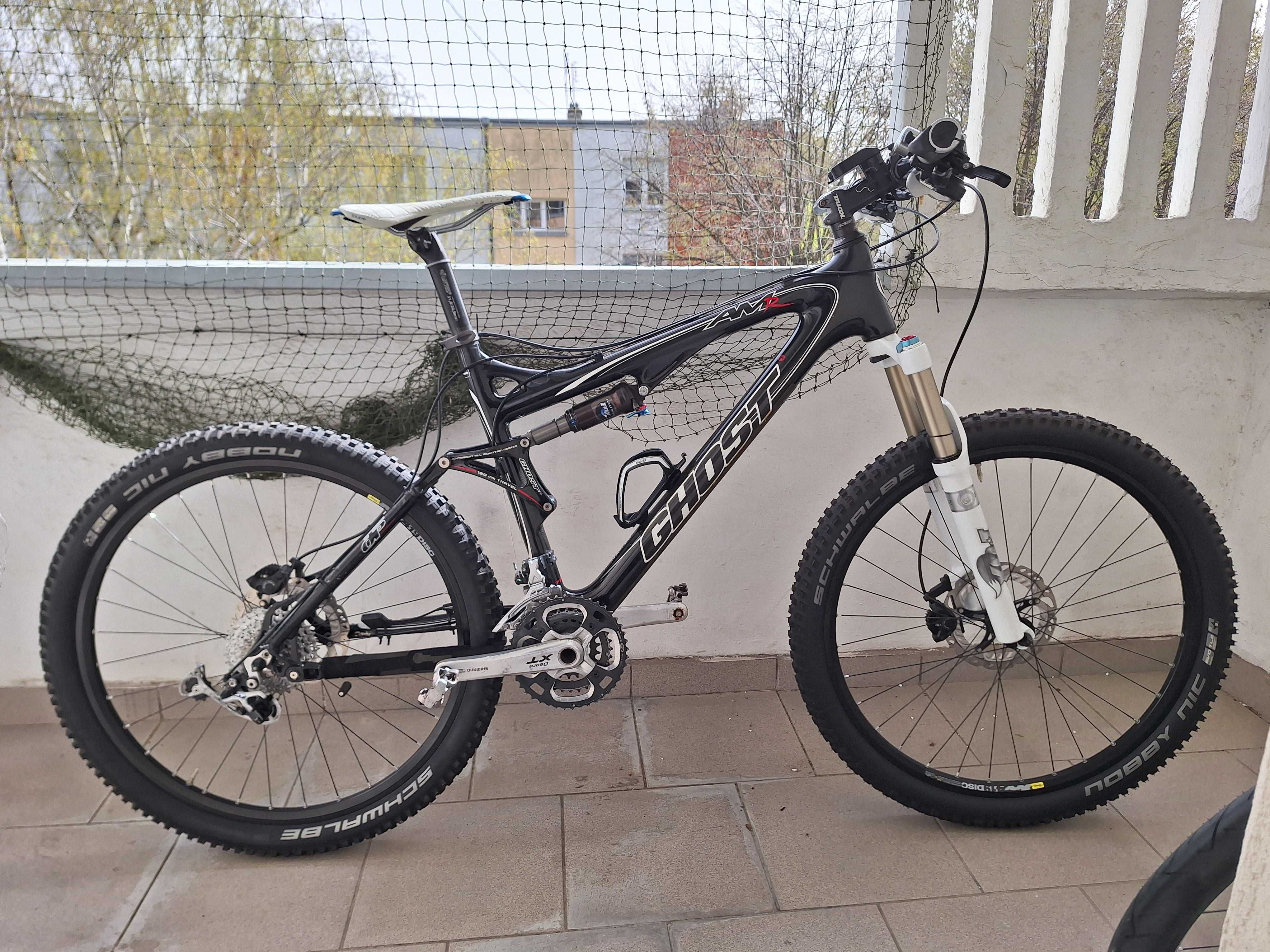 Rower MTB full Ghost AMR Karbon 2 komplety kół