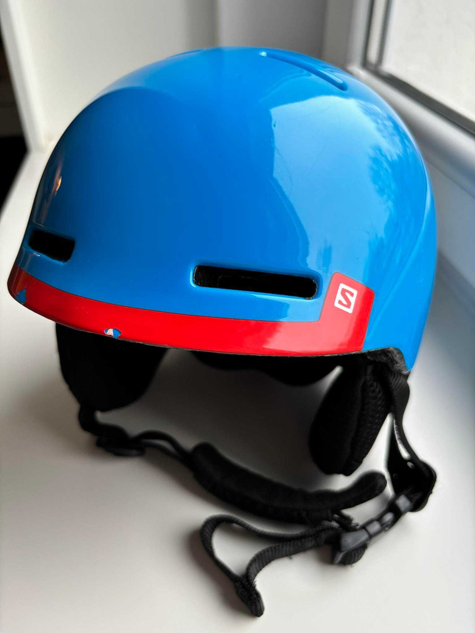 Kask dziecięcy firmy SALOMON model GROM Blue/Red