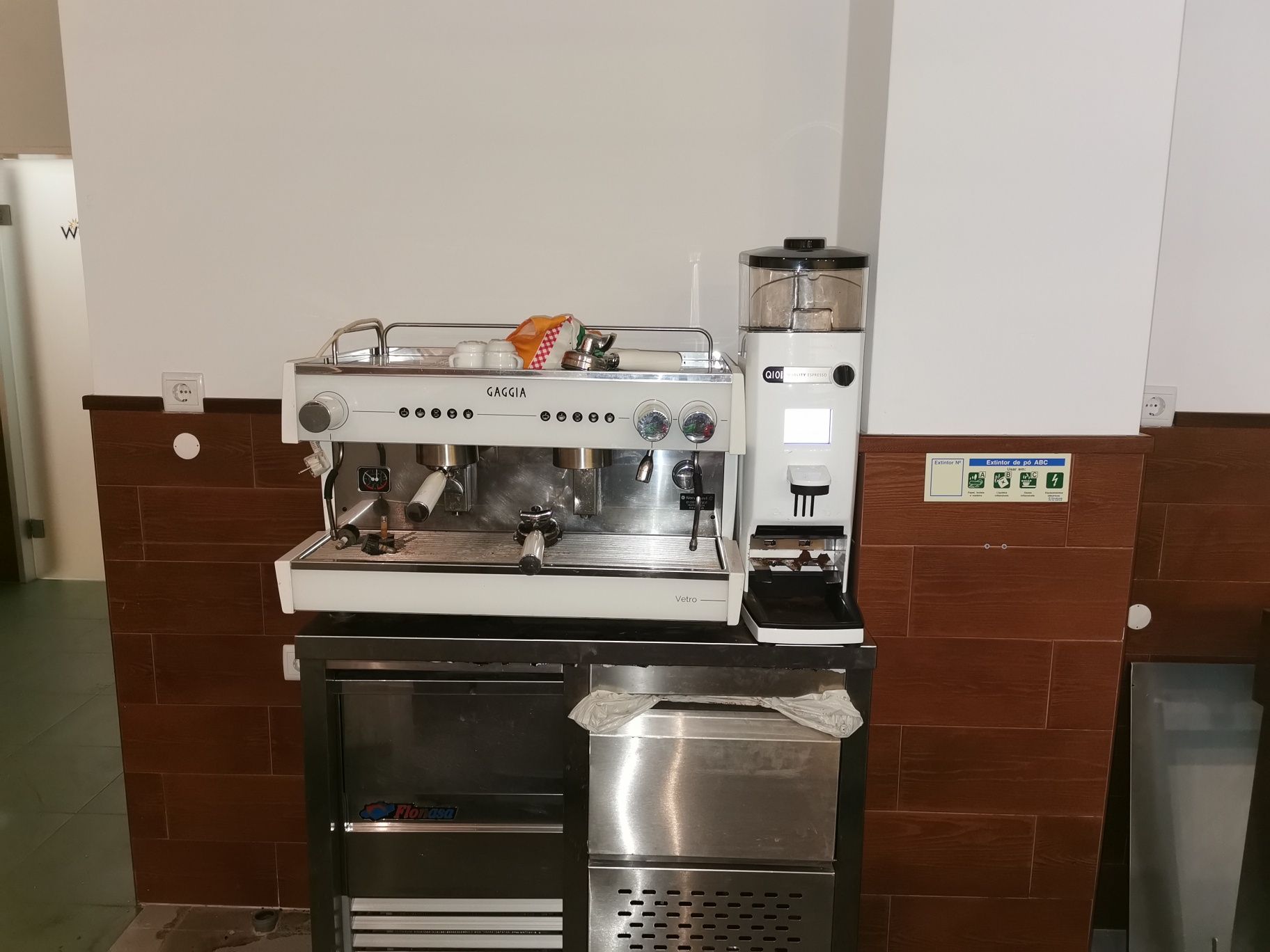 Maquina cafe profissional moinho cafe