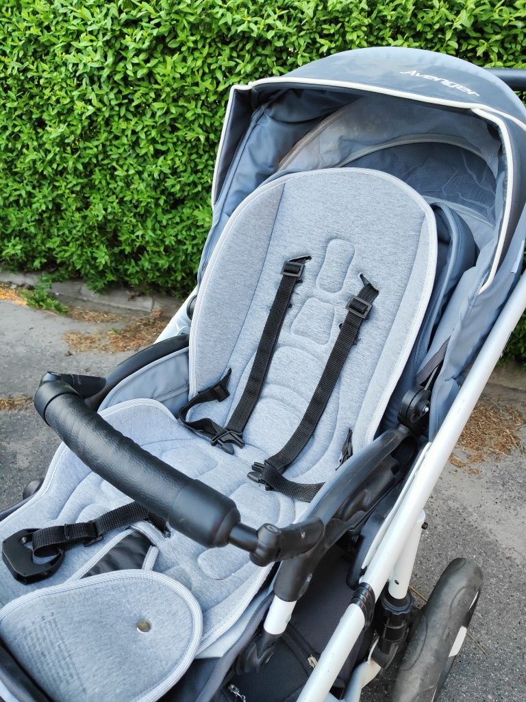 Wózek Avengers Camarelo 3w1 gondola fotelik spacerówka ISOFIX