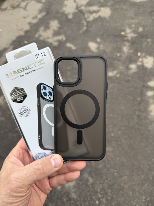 Чохол айфон 12 12 pro Pro Max всі моделі/ Чехол iphone матовий MagSafe