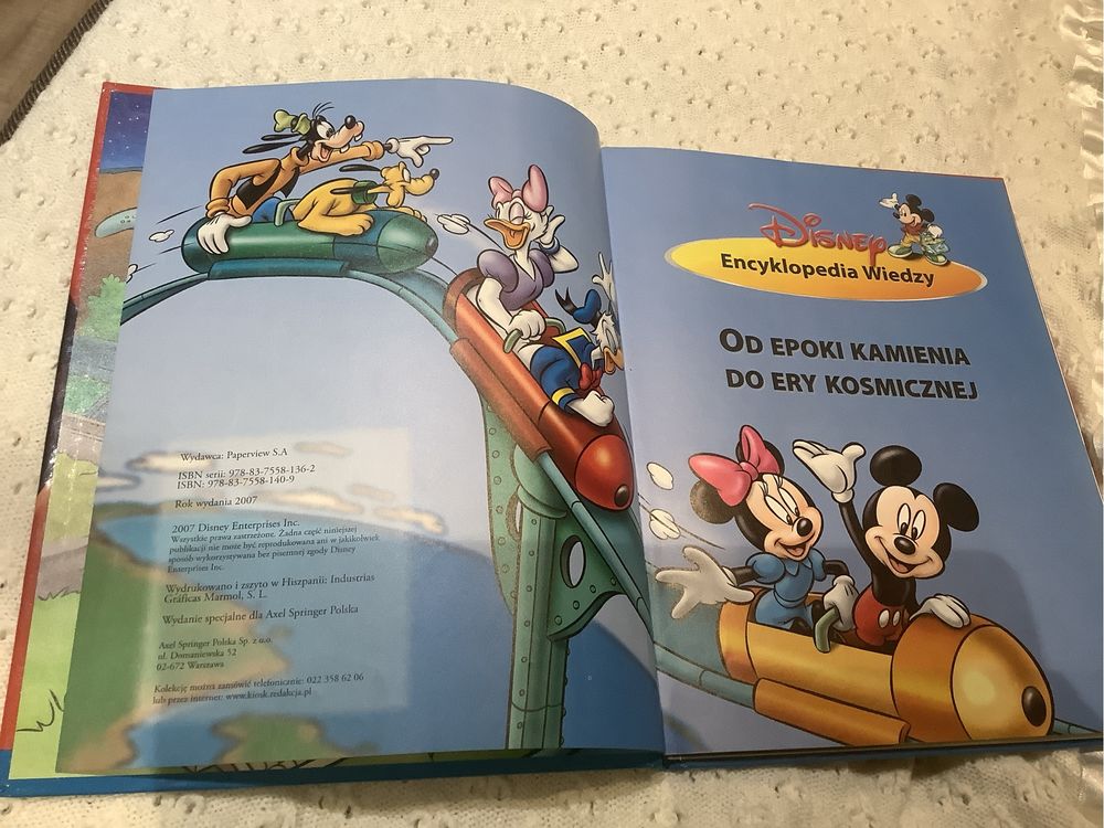 Encyklopedia wiedzy Disney od epoki kamienia do ery kosmicznej