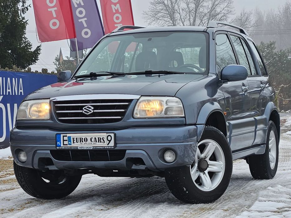 Suzuki Grand Vitara Rej-PL*Automat*4x4*Klimatronic*Alus*Skóry*Hak*V6*2.5*144PS*300tysKM*