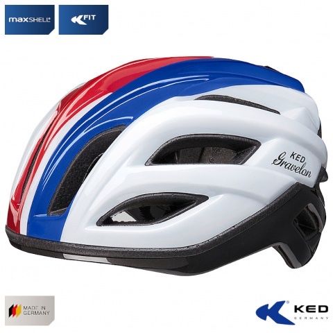 Kask rowerowy KED GRAVELON Tricolore Szosa "L" (58-61cm)