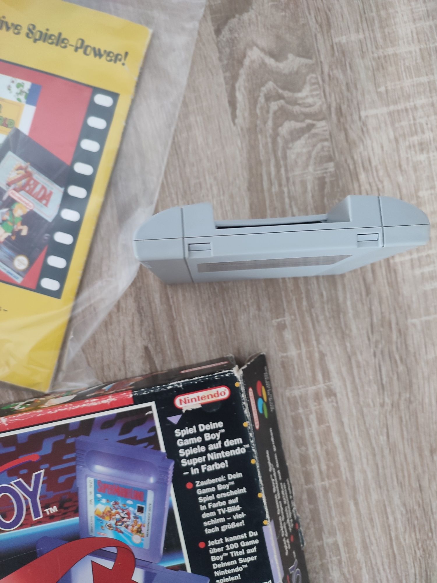 Adapter Super Nintendo SNES w boxie z manualem