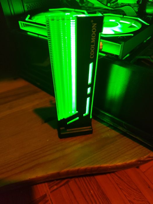 Suporte vertical placa grafica