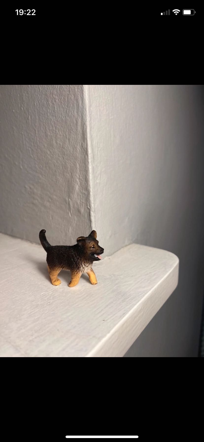 Schleich pies młody owczarek niemiecki figurki zwierząt model 2014 r.