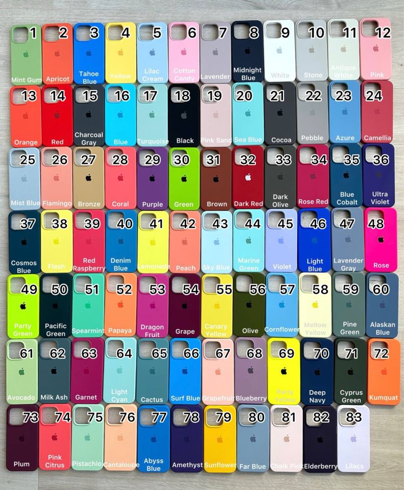 Чехол Silicone case IPhone