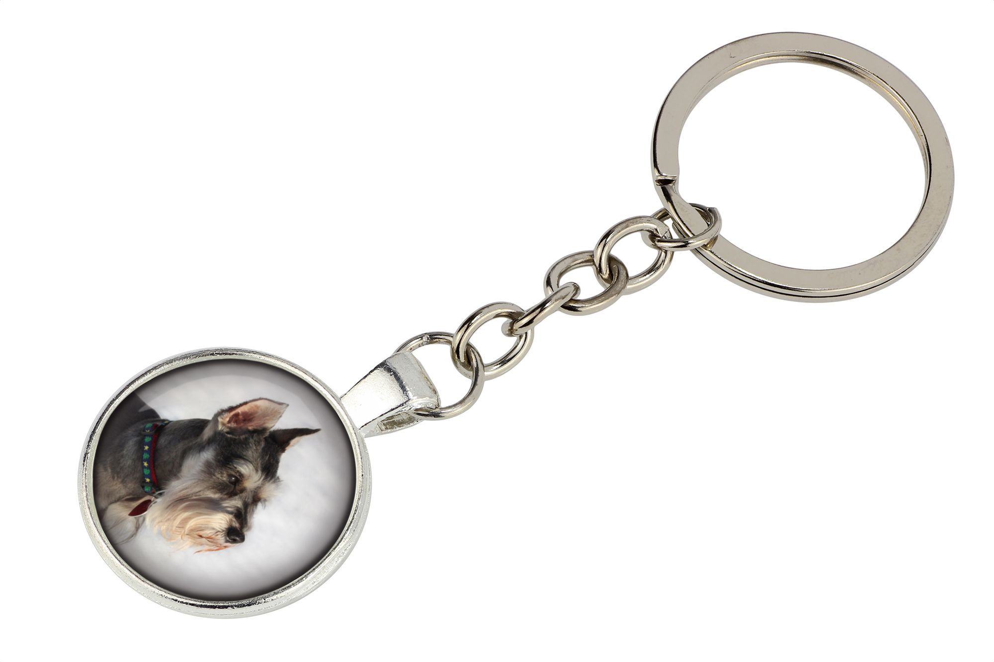 Sznaucer brelok w pudełku ze zdjęciem Art-Dog