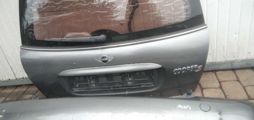 Klapa bagażnika mini r50 r53 srebrna