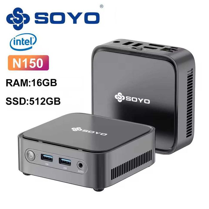 Міні ПК Soyo M4 Plus2 N150 16GB/512GB