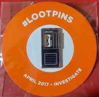 Lootpins - Pins NOVOS exclusivos Loot Crate Abril 2017 e Janeiro 2018