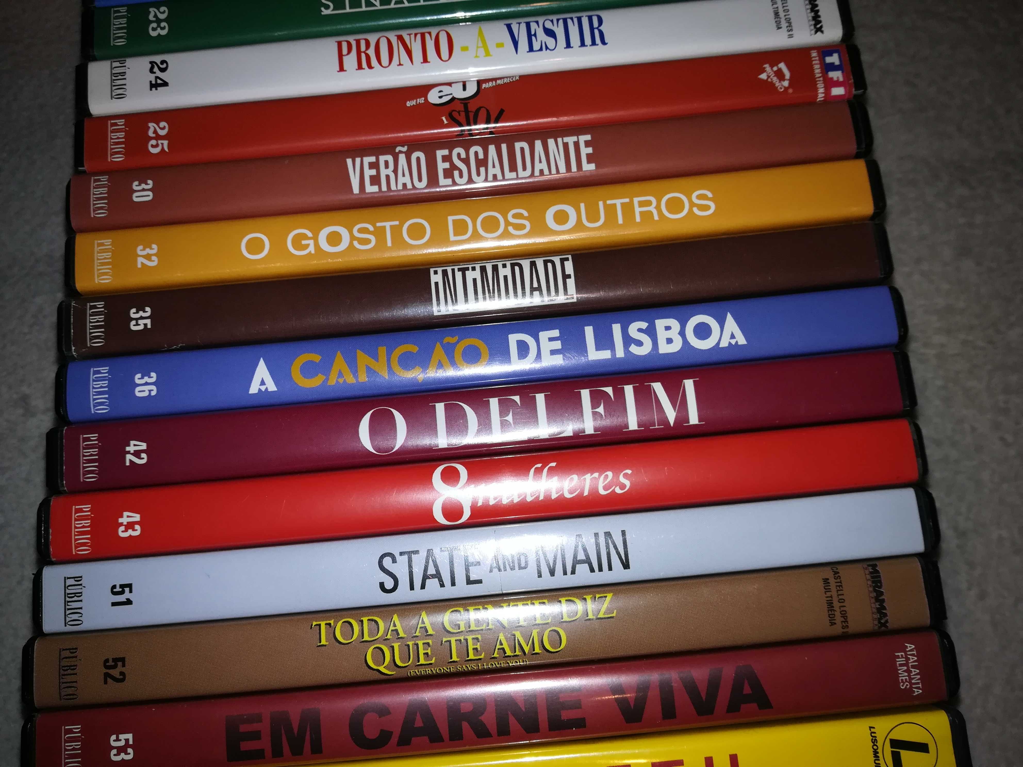coleção de dvds da série y do jornal o público (diversos números)