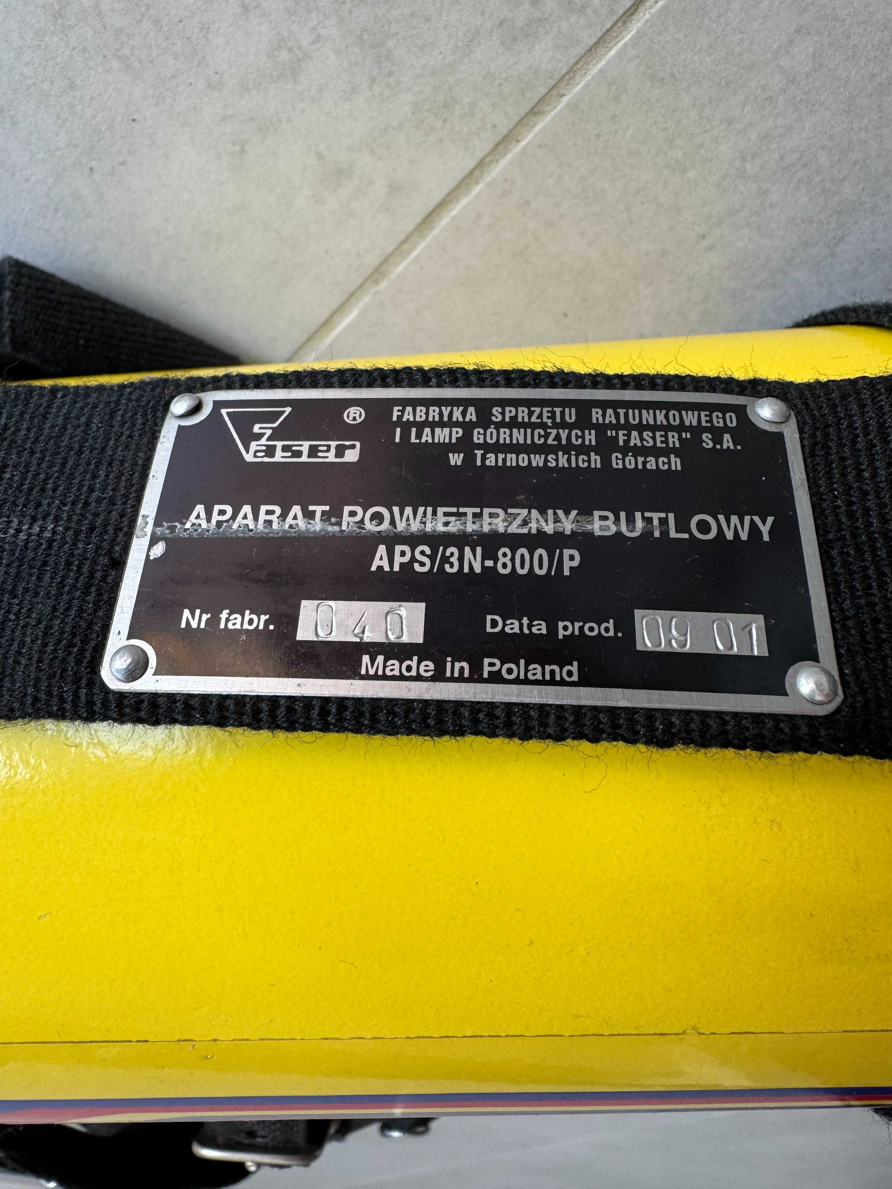 BUTLA TLENOWA FASER APS/3N-800/P – sprzęt ratowniczy, kolekcjonerski