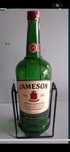 Бутылка на качелях из под .Виски Jameson Irish Whiskey, 4,5 л.