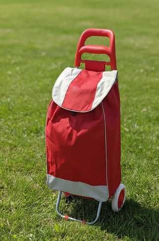 Сумка на колесах для покупок,Хозяйственная сумка візок / Кравчучка