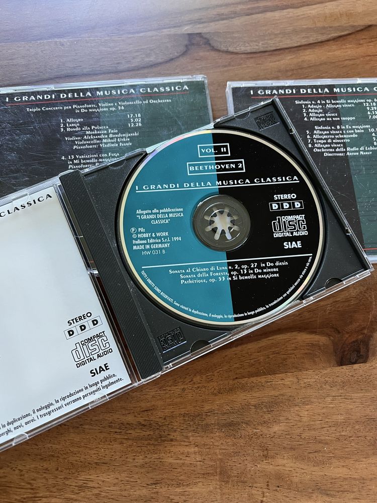 Beethoven 2 vol. I-III CD 3x