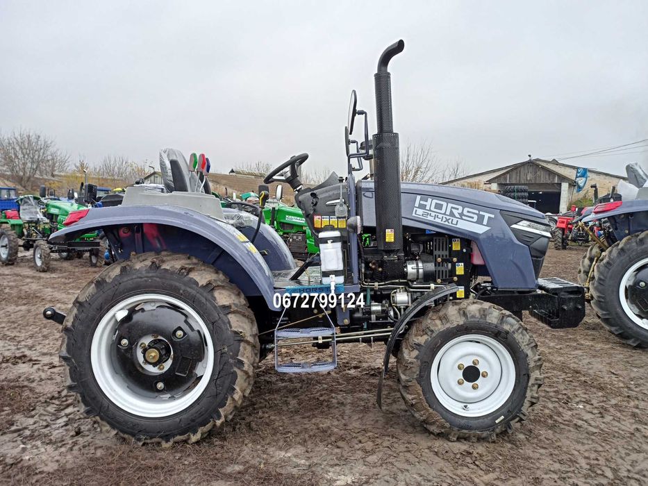 Мінітрактор HORST L 244 XU Двигун КМ Примусове опускання Реверс КРЕДИТ