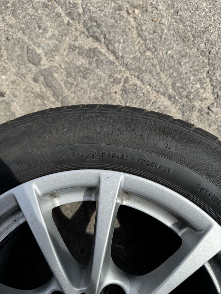 Диски+резина r16 на Трафик VW опель