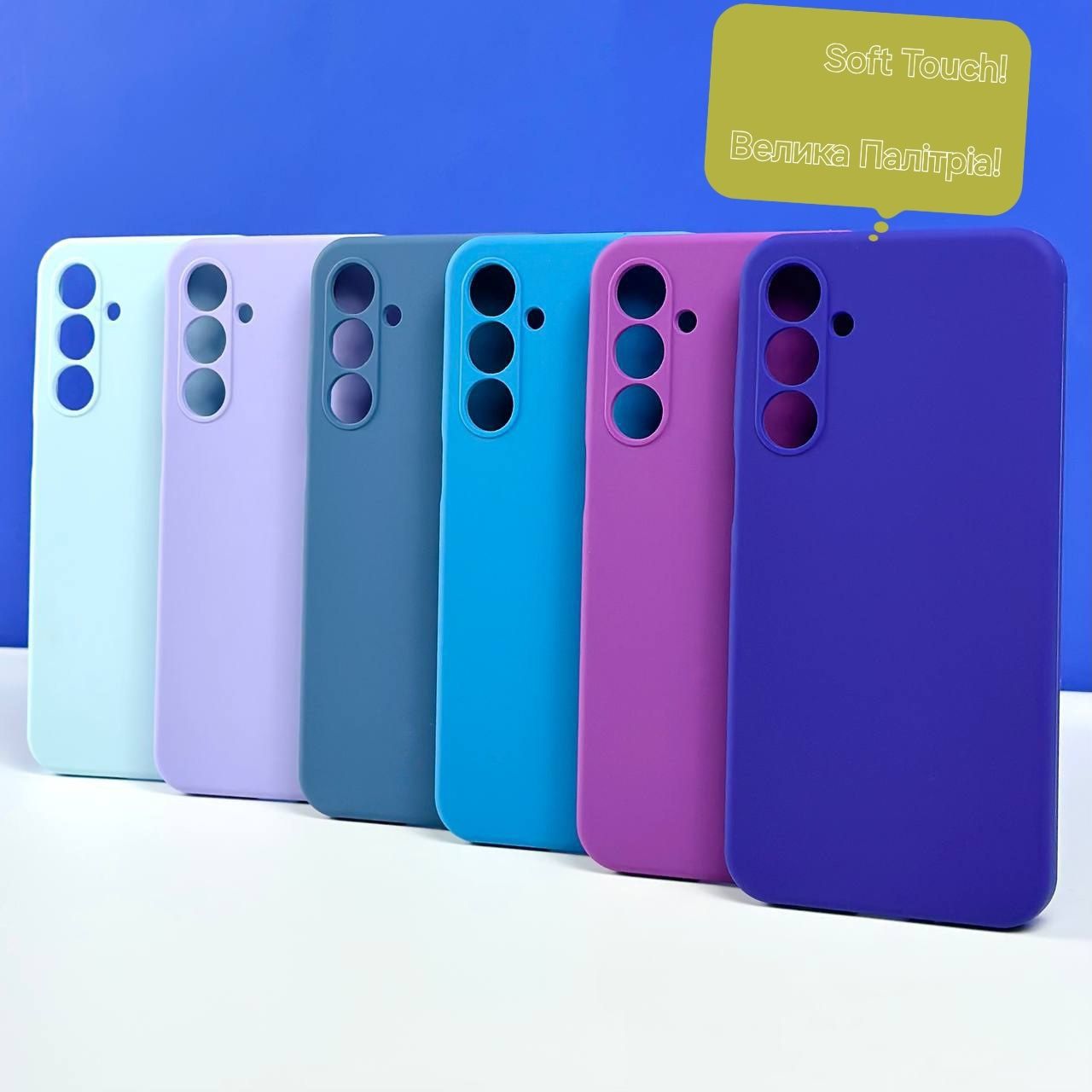 Чехол Silicone Case Soft Touch SAMSUNG A16 та інші!