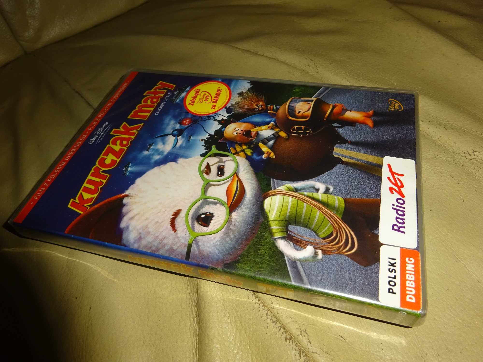 5xDVD filmy bajki dla dzieci Smerfy BFG Alvin3 Kurczak mały