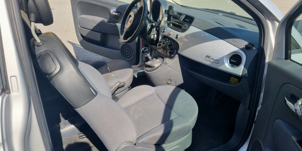 Fiat 500 Lounge 1.2 | 2009 | Inspeção 2026 | 212.000 km | 3.100€