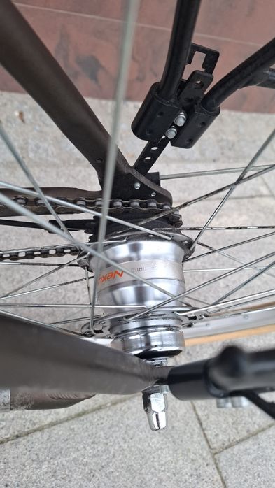 Rower miejski Alu  Damka koła 28 ,  Nexus 7 , Prądnica panasonic