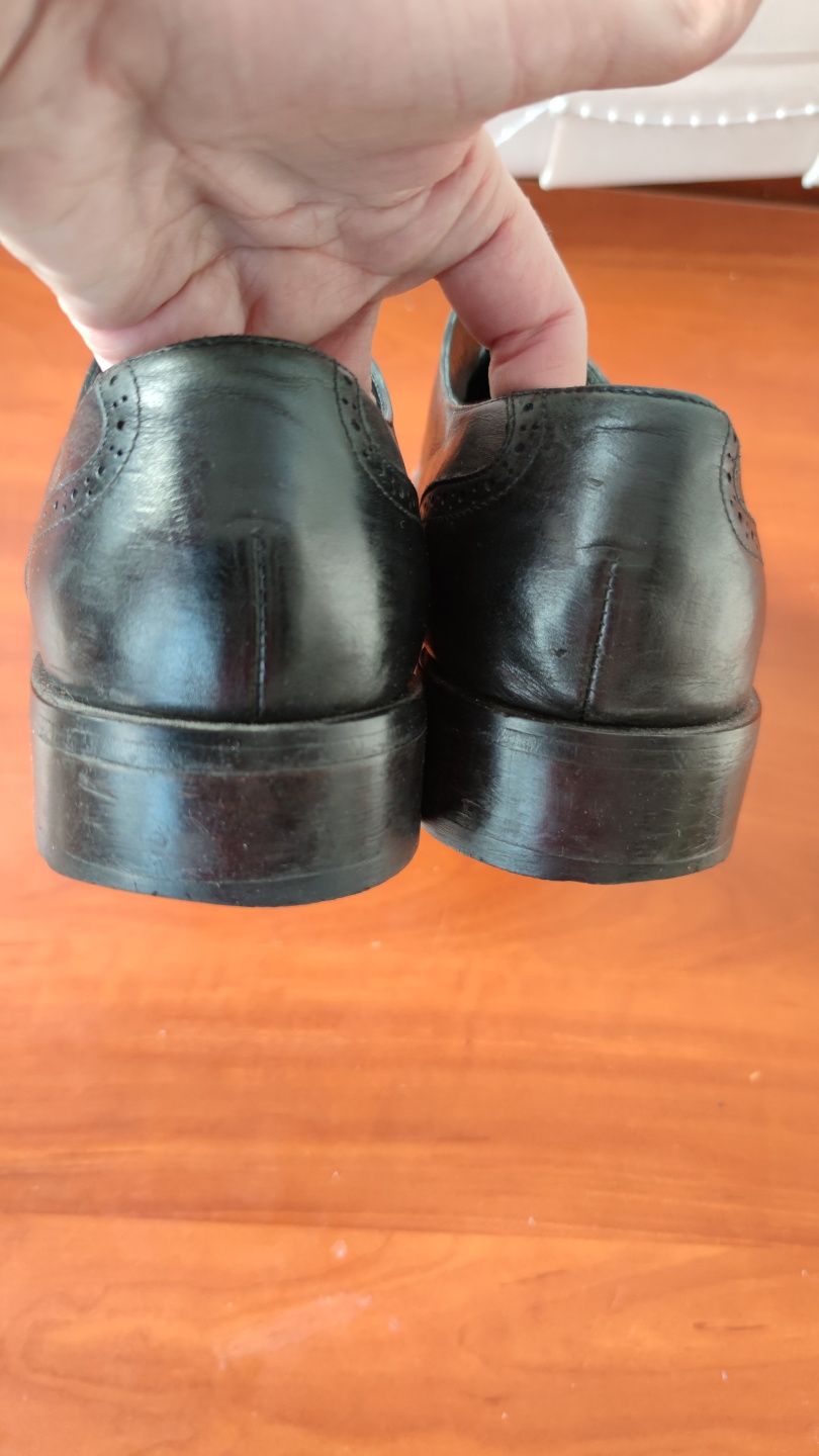 Туфли мужские осенние демисезонные 43 р. кожаные внутри снаружи Rylko