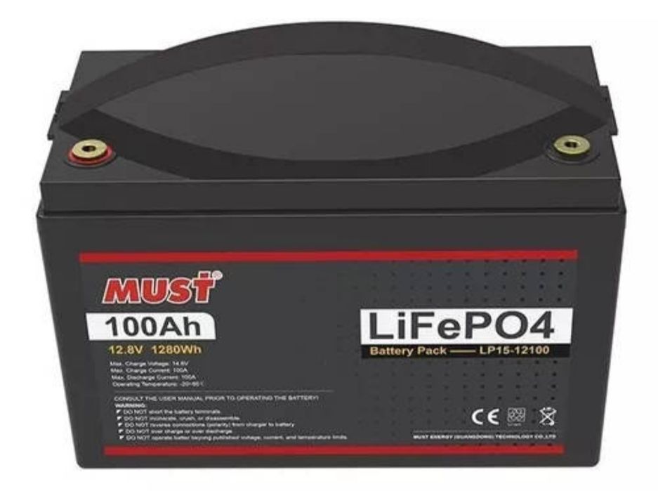 Акумулятор LiFePo4 на 100 ампер/ годин