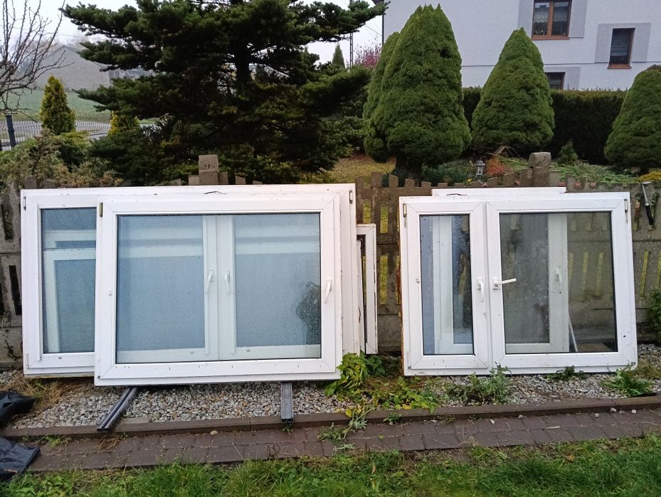 Sprzedam okna używane 5 szt