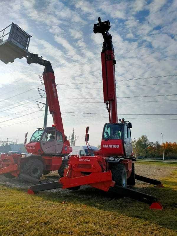 wynajem ładowarek teleskopowych