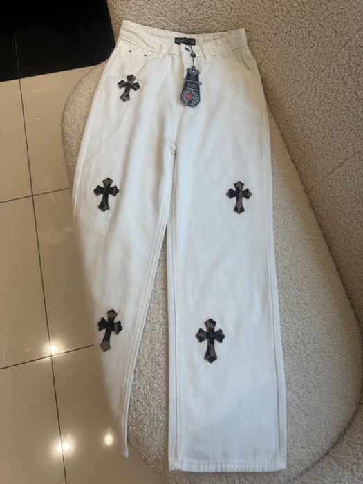 Джинси miu miu chrome hearts dior