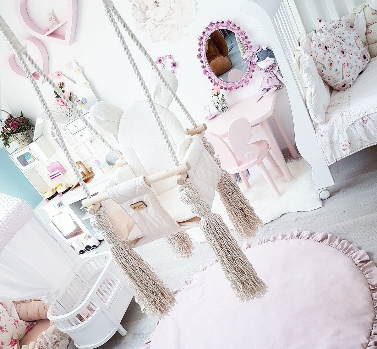 Huśtawka dla dziecka baby steps boho