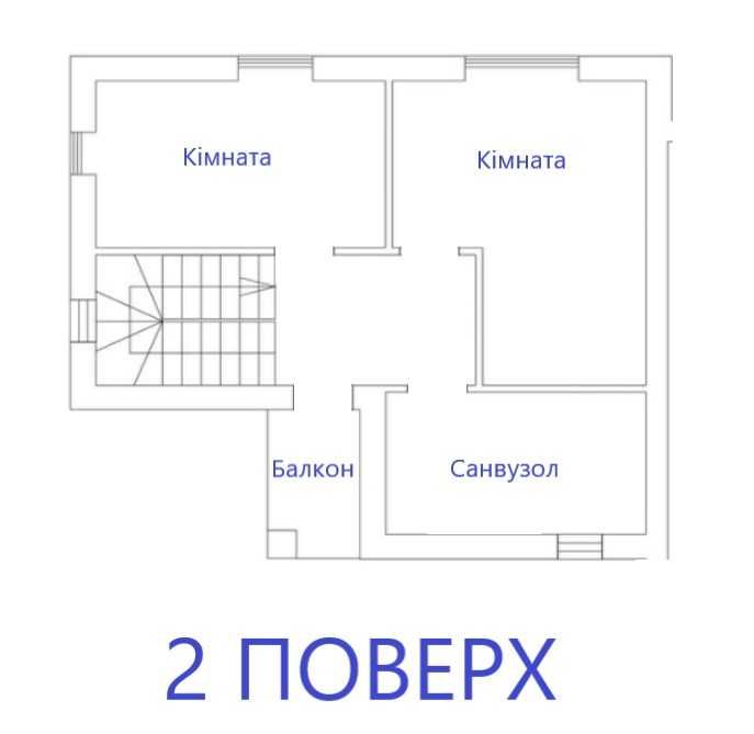 Будинок у Розстрочку з Газом 78+30 м2 біля парку Шевченка м. Бровари