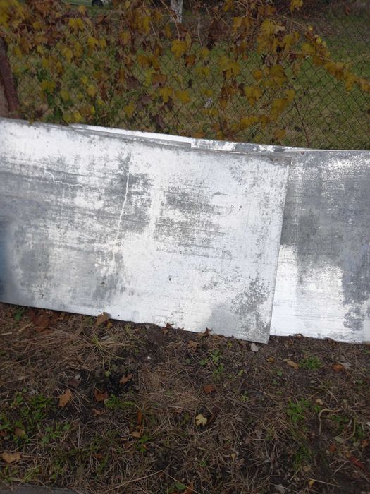 Лист оцинкований 1х2м. 0,75мм.