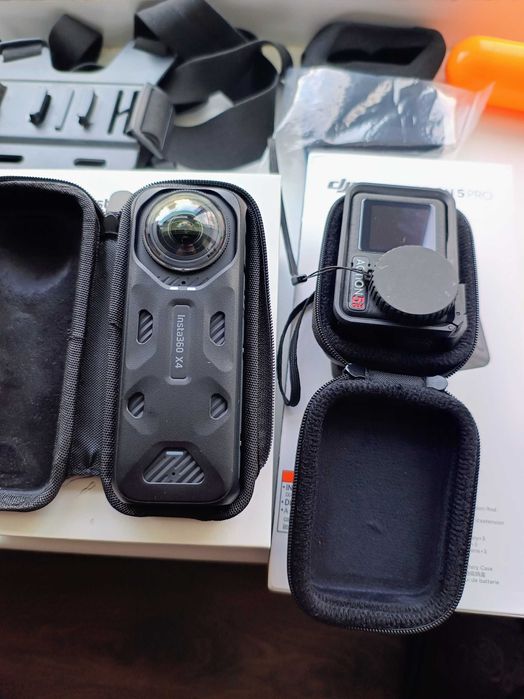 insta 360x4 та dji osmo action 5 pro та багато аксесуарів
