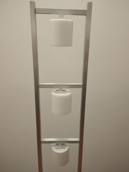 Lampa podłogowa, aluminiowa Fischer leuechten