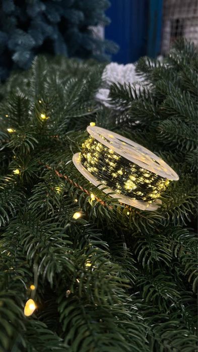 Світлодіодна гірлянда на котушці Роса Мішура Лапа