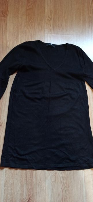 Czarna tunika George wyszczuplająca