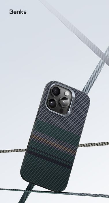 Etui Magnetic Armor Pro Aurora Kevlar 600D (CC65) do Iphone 16 Pro