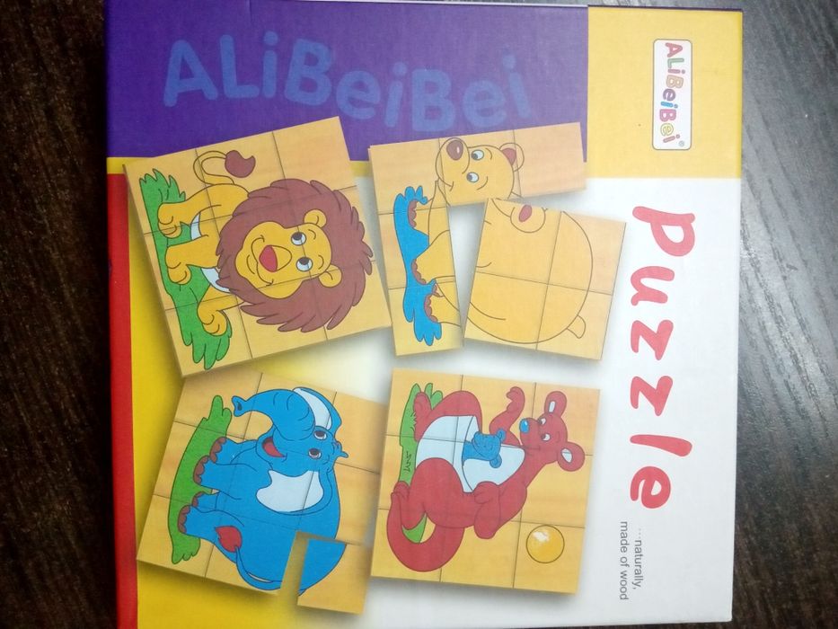 Пазли дерев'яні 2 - 4 років