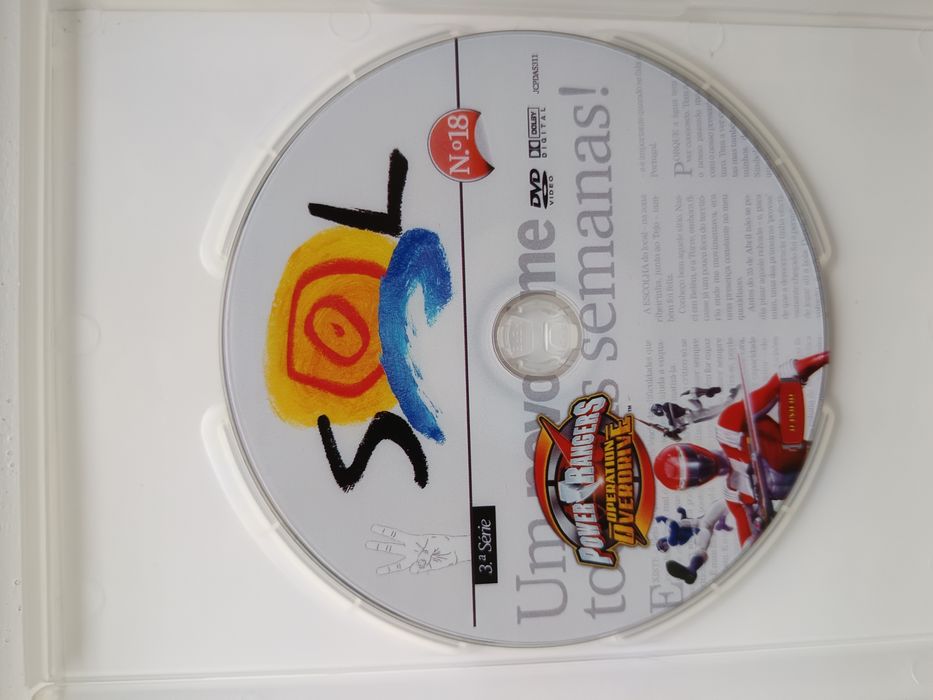 DVD power Rangers