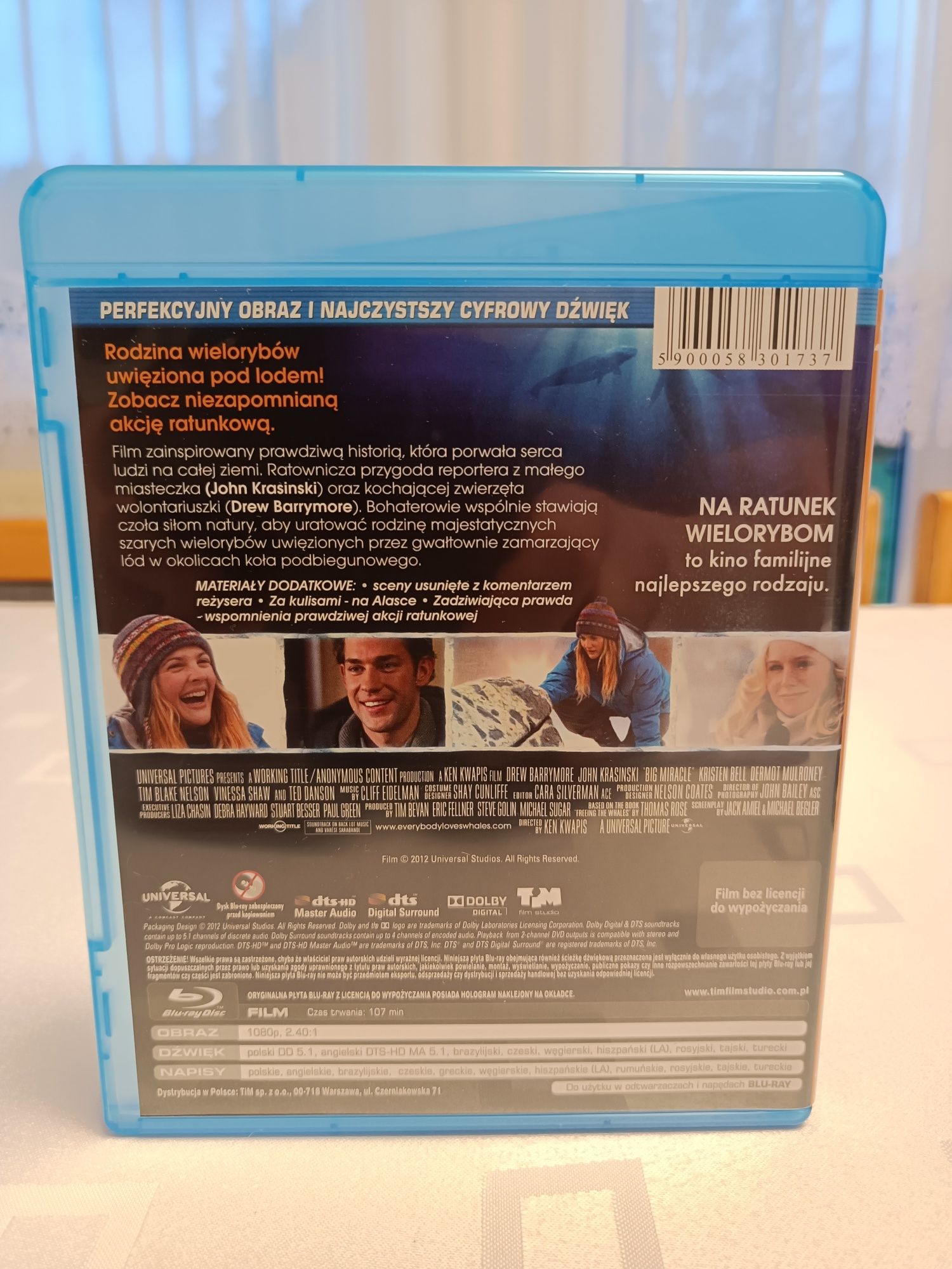 Na ratunek wielorybom film bluray polski lektor