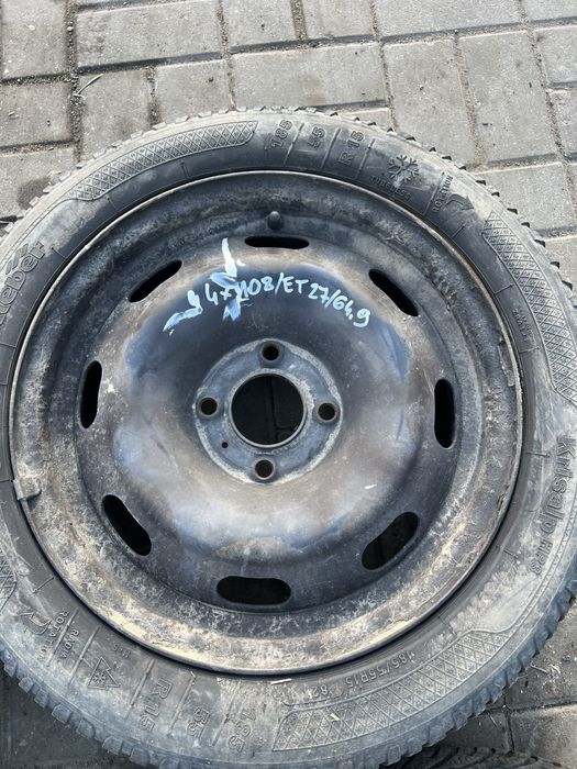Kola zimowe felgi stalowe peugeot citroen 4x108 Kleber 5,5mm