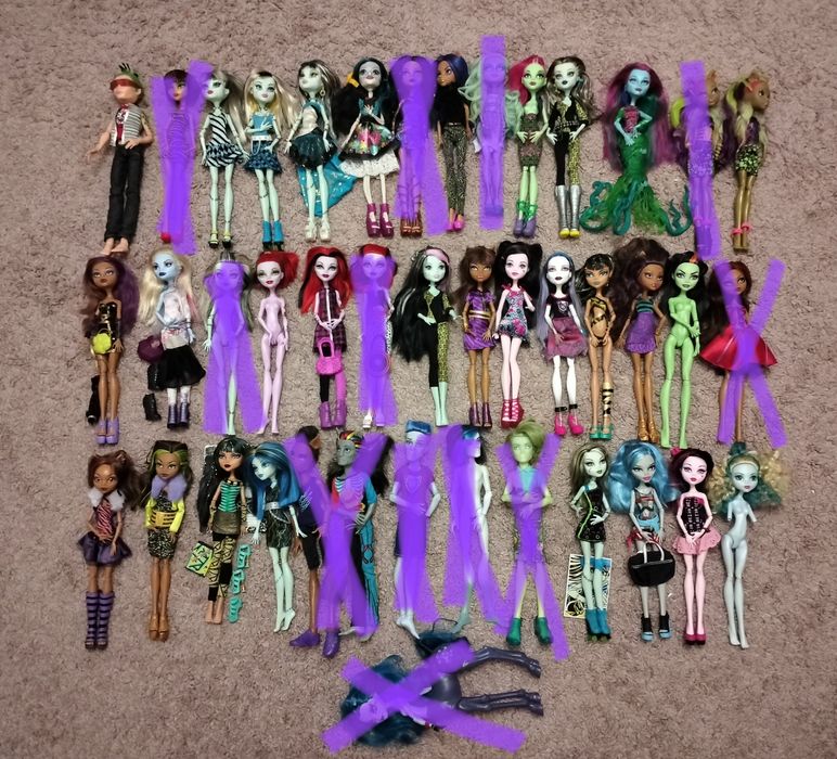 РОЗПРОДАЖ МОЄЇ КОЛЕКЦІЇ Ляльки лялька Монстер Хай Monster high